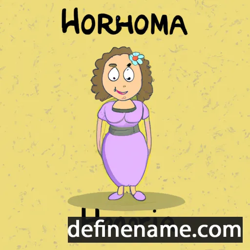 Honorina cartoon