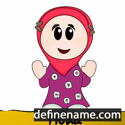 Houda cartoon