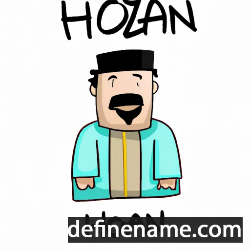 Hozan cartoon