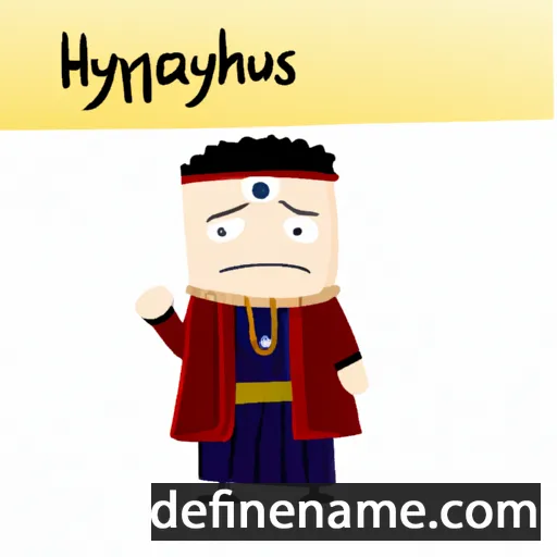 Hyakinthos cartoon