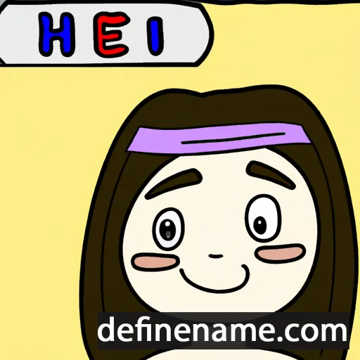 Hye-Jin cartoon