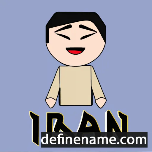 Iban cartoon