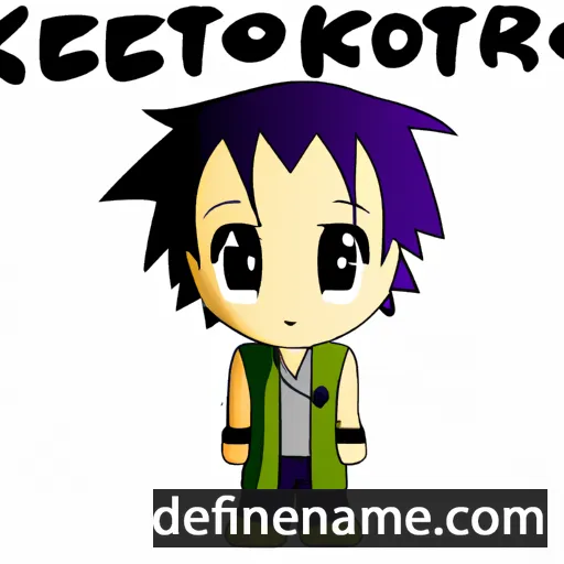 Keitarou cartoon