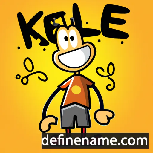 cartoon of the name Kel