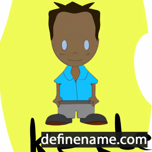 cartoon of the name Kele