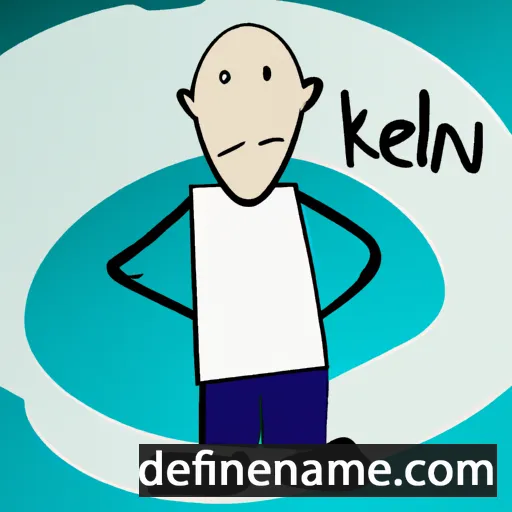 cartoon of the name Kelen