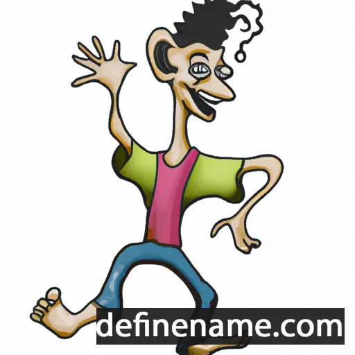 cartoon of the name Kelen