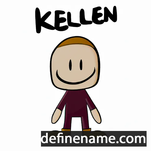 cartoon of the name Kelen