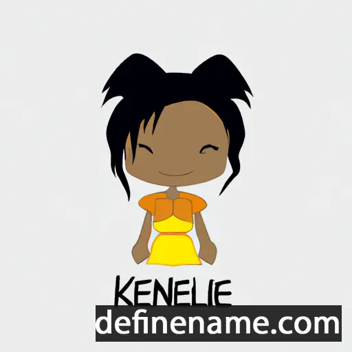 Keneilwe cartoon