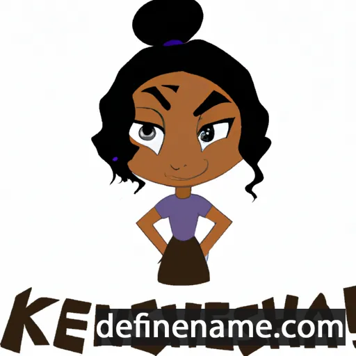 Keneisha cartoon