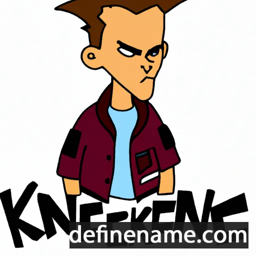 Kenickie cartoon