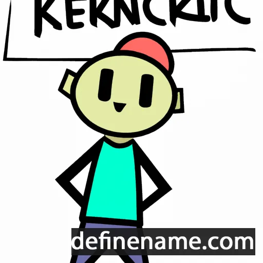 Kenric cartoon