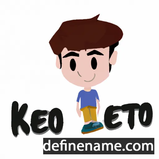 cartoon of the name Kento