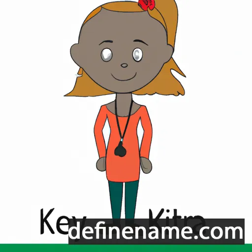 cartoon of the name Kenya