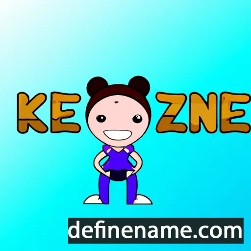 Kenzee cartoon