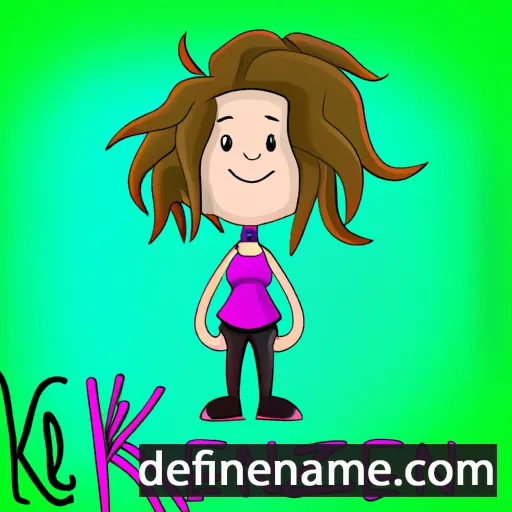 Kenzi cartoon