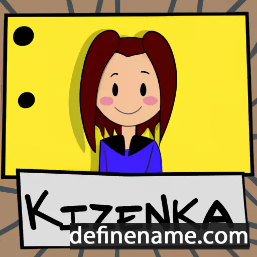 Kenzia cartoon