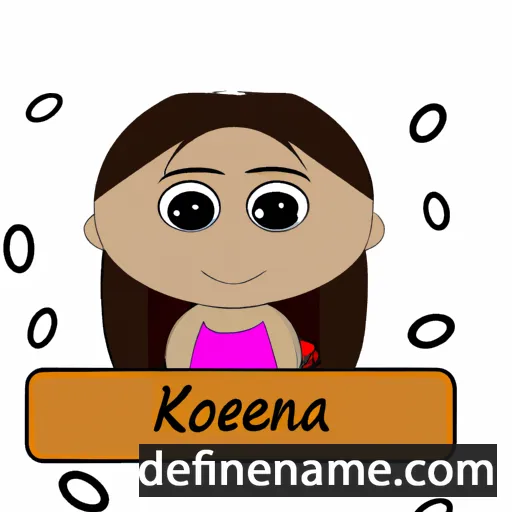 Keokiana cartoon