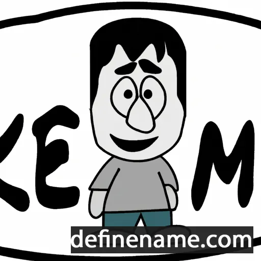 cartoon of the name Kerem