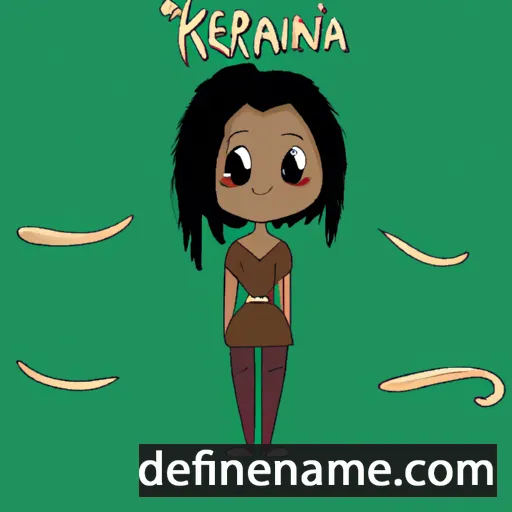 Keriana cartoon