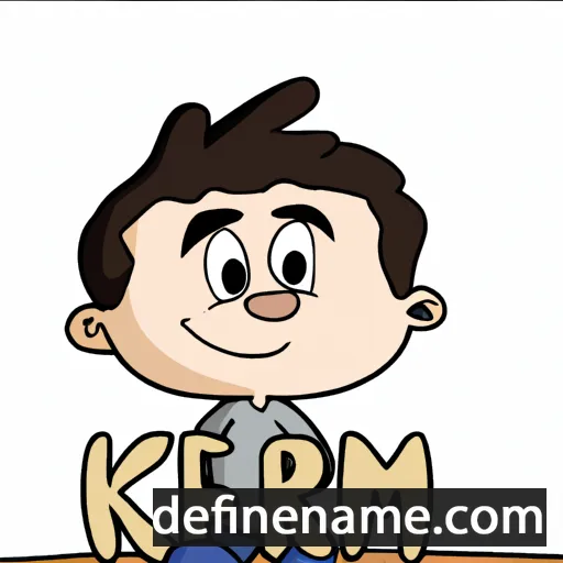 cartoon of the name Kerim