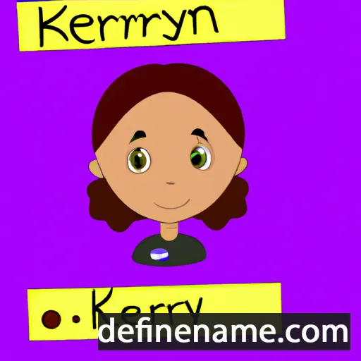 Kerrynn cartoon