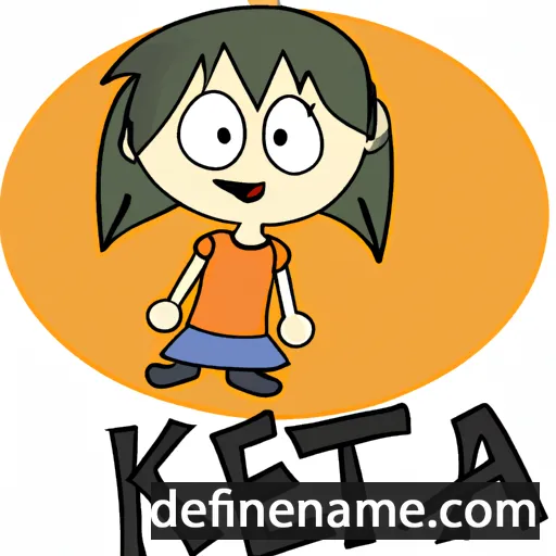 cartoon of the name Keta