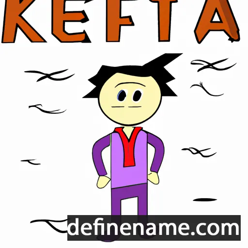 cartoon of the name Ketaki