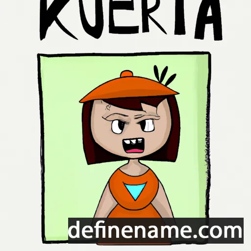 Keturà cartoon