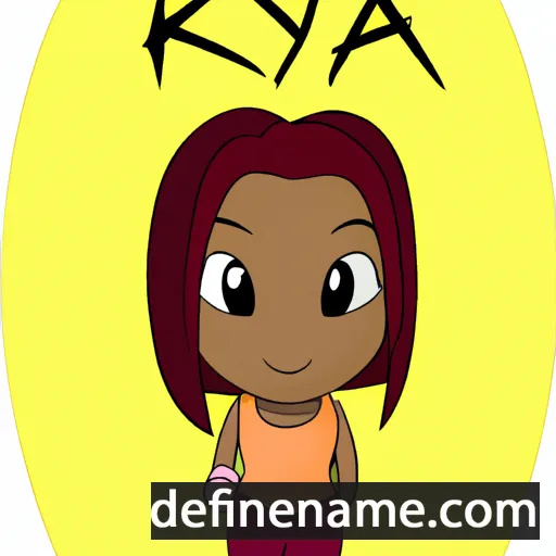 Keyna cartoon