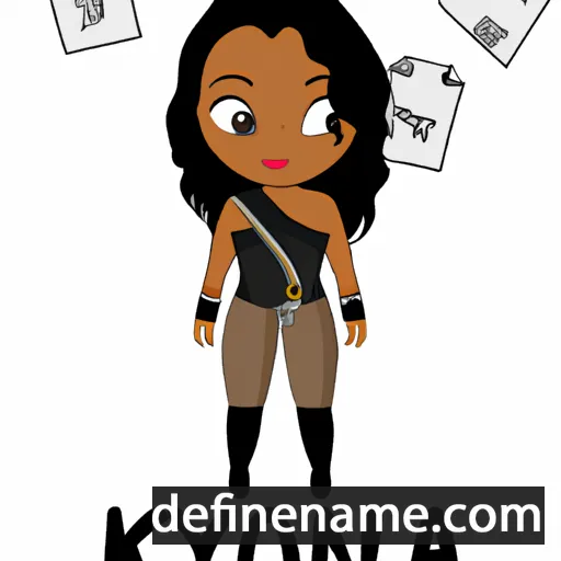 Keyona cartoon