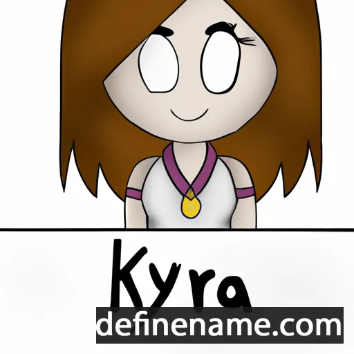 Keyra cartoon