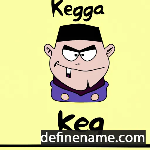 Kezang cartoon