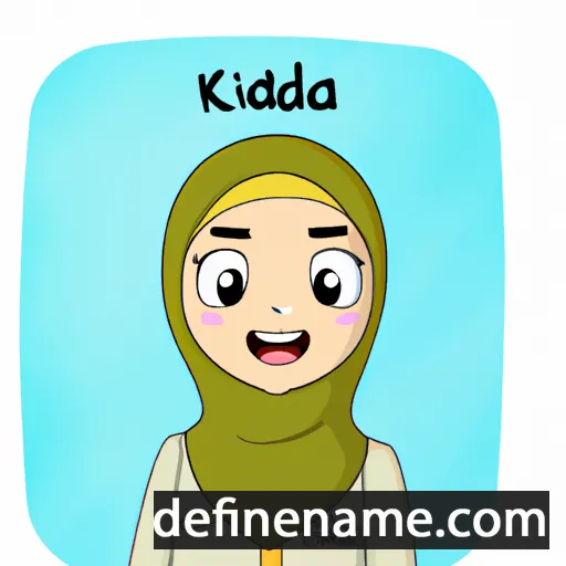 Khadeeja cartoon