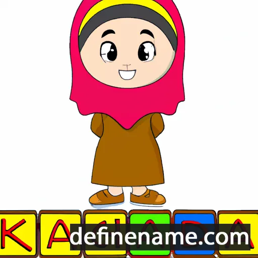 Khadeejah cartoon