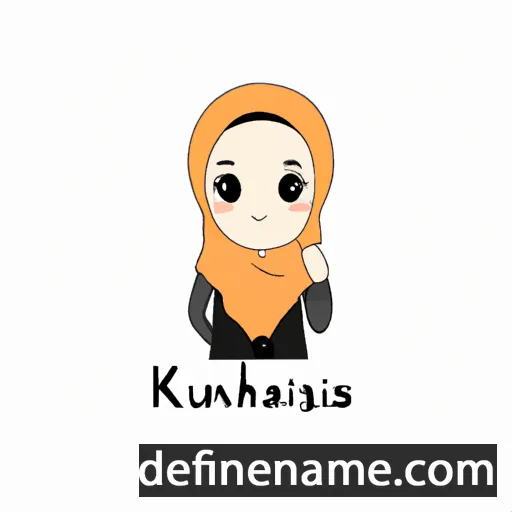 Khairunisa cartoon