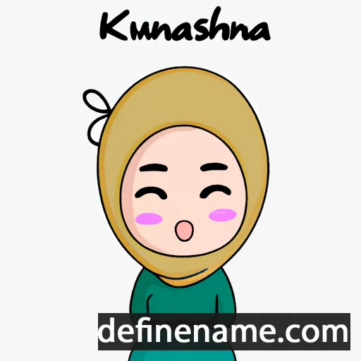 Khairunnisa cartoon