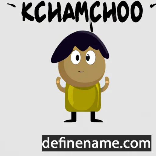 Khamchi cartoon