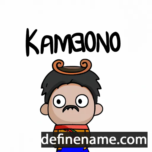 Khamgong cartoon