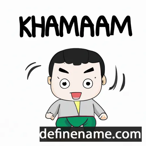 Khammanh cartoon