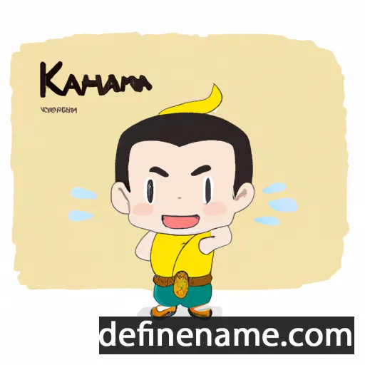 Khamsaen cartoon