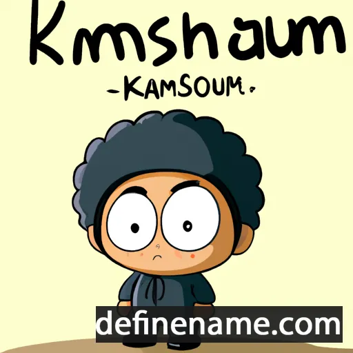 Khamsum cartoon