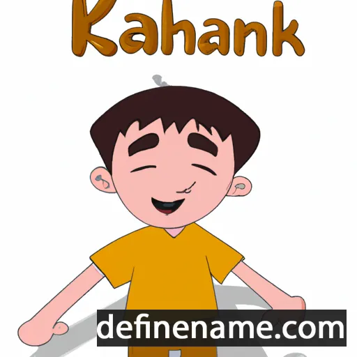 Khanak cartoon