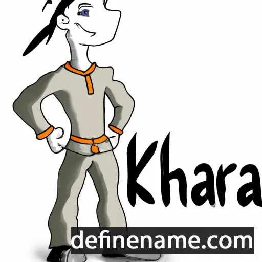 Kharakh cartoon