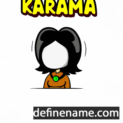 Kharma cartoon