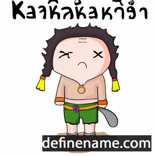 Khloei cartoon