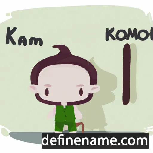 Khom cartoon