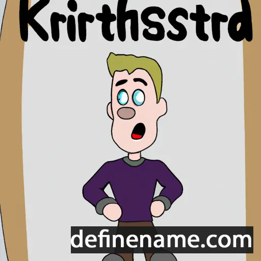 Khristoffer cartoon