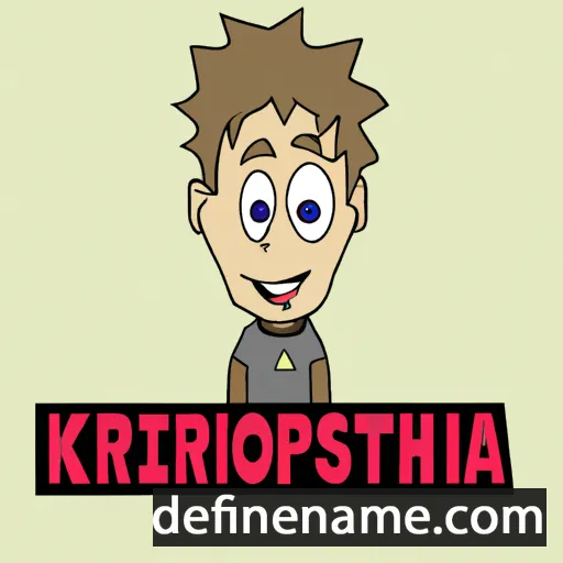 Khristopher cartoon