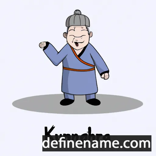 Khürenbaatar cartoon